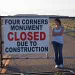 Failed attempt on a cross-country road trip to visit the Four Corners
