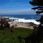 The view of the Pacific from Isla Negra, outside Pablo Neruda's house.